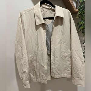 Yves Saint Laurent Tan Vintage Harrington Jacket